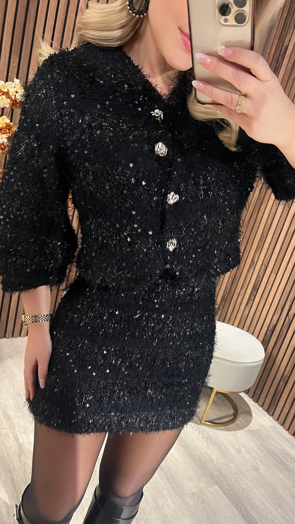 Vestje Fenna Black SALE-20379