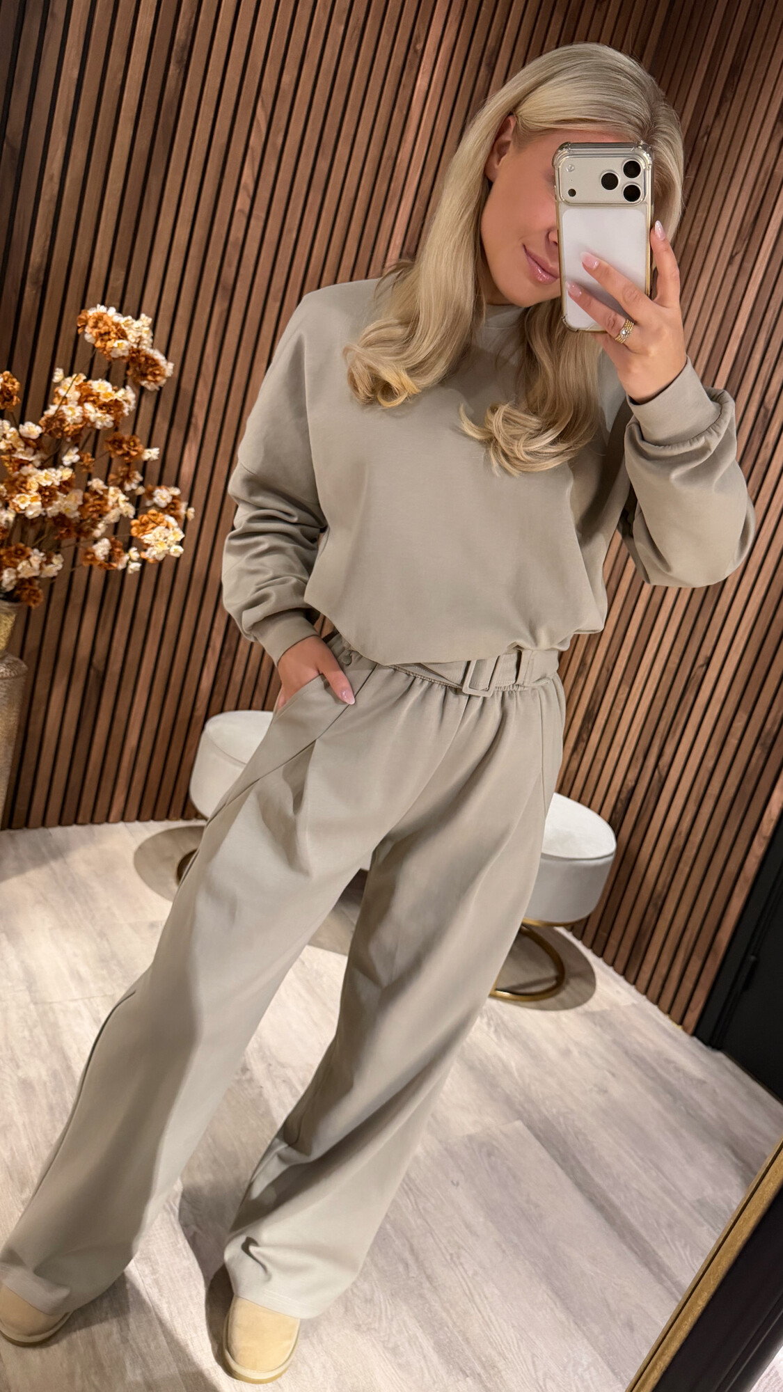 Broek Danique Taupe-0