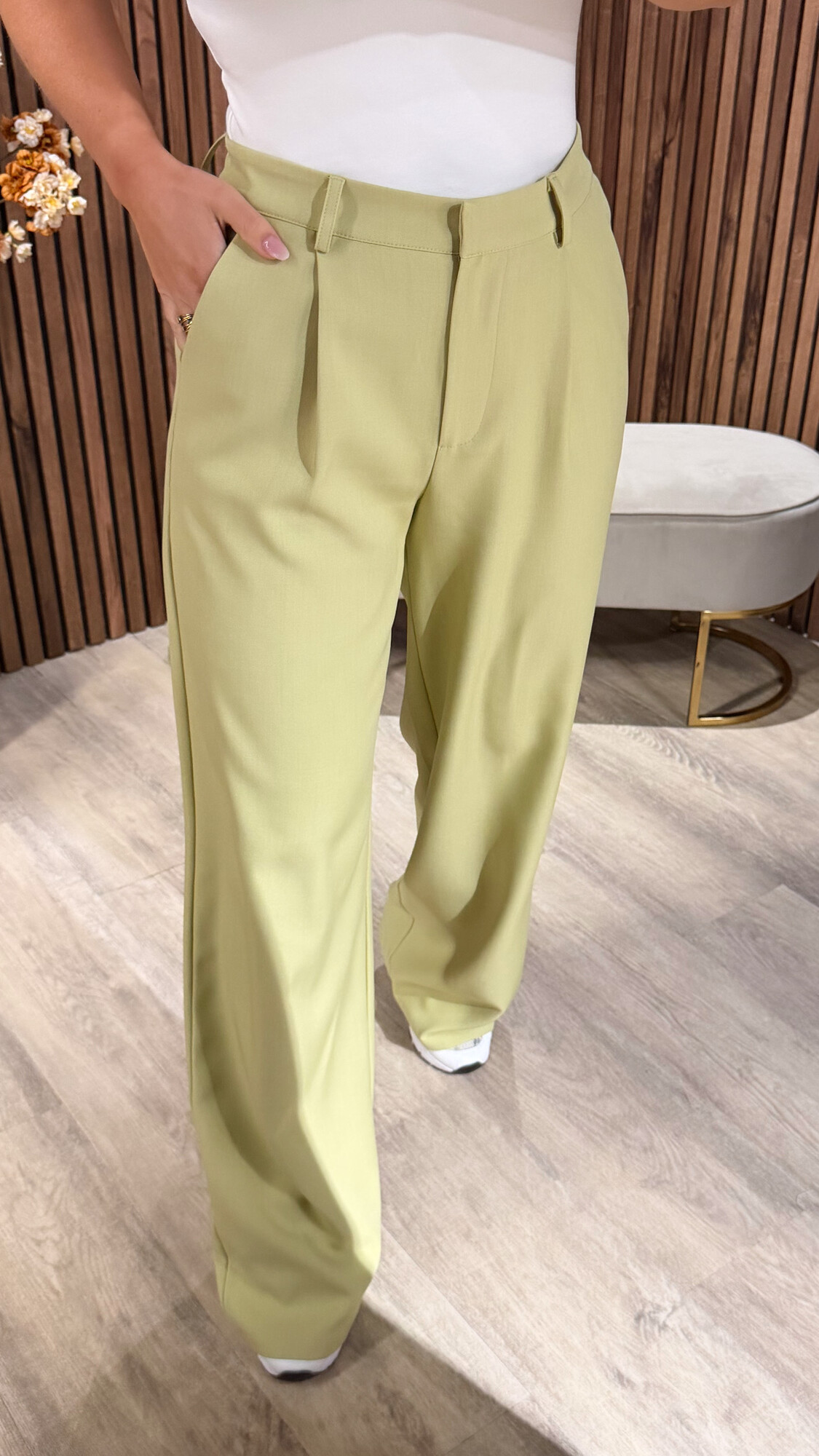 Pantalon Puck Pistache-20492