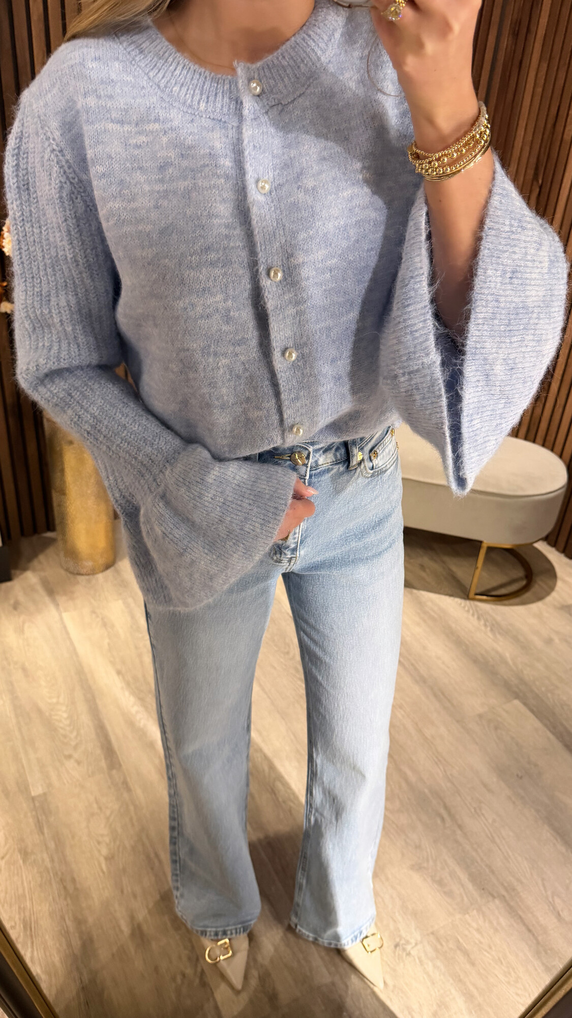 Vestje Rosa Lightblue-20545